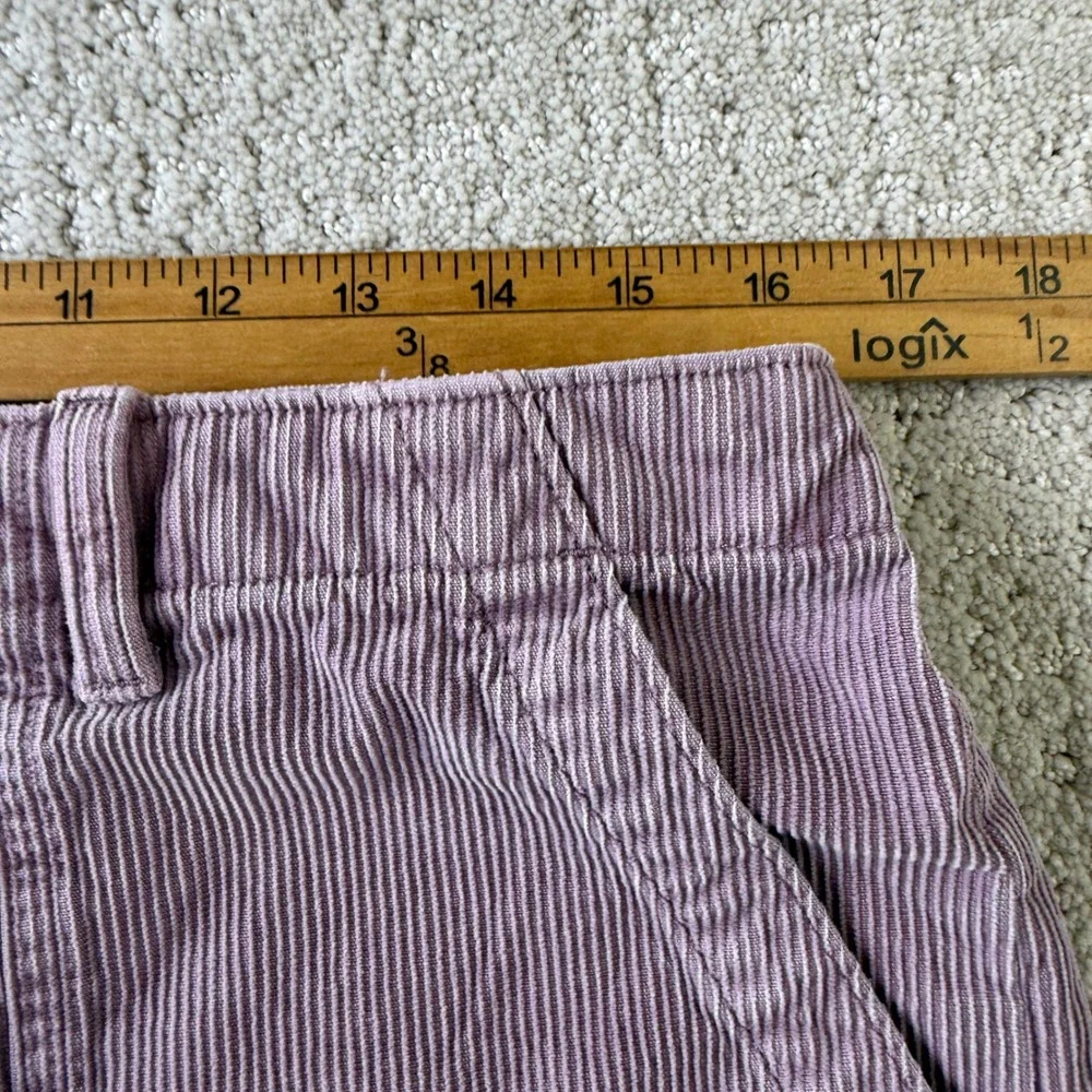 Outerknown Seventyseven Cord Shorts Womens 30 Mauve Purple Utility Cotton